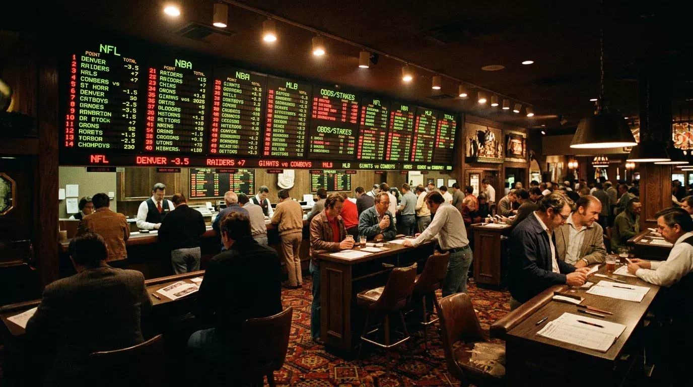 NFL betting odds evolution timeline from pre-PASPA era to 2025