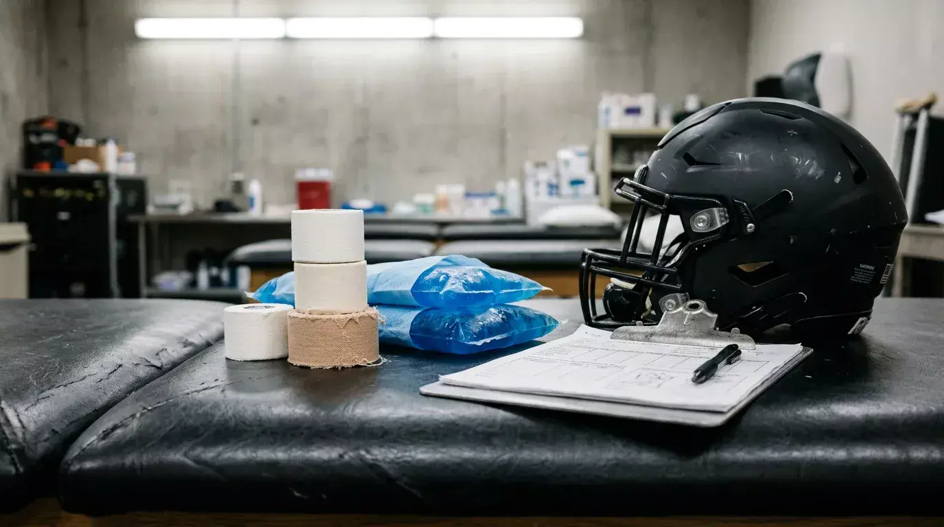 NFL injury report data showing line movement from quarterback and key player absences