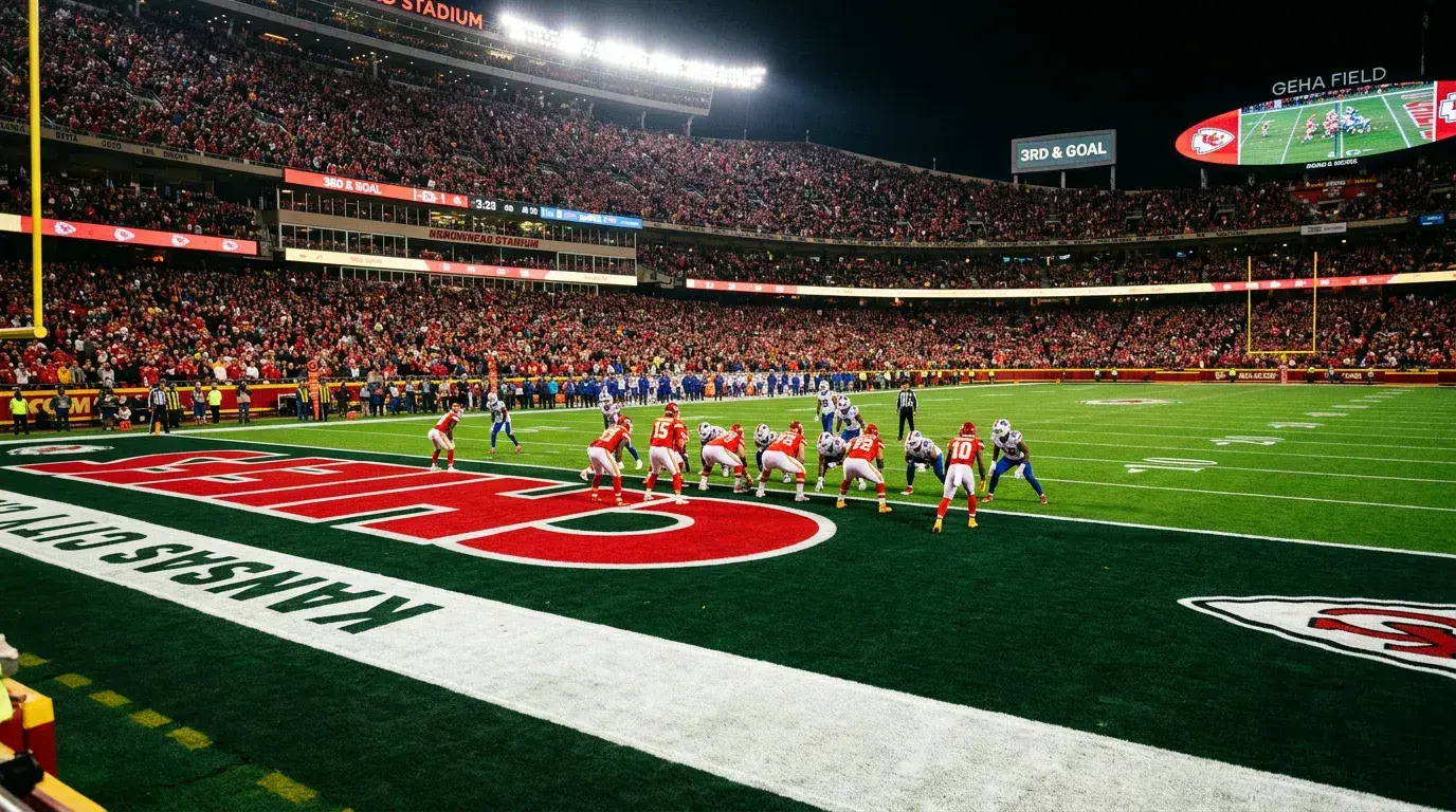 NFL red zone scoring data with touchdown conversion rate statistics